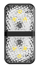 Дверна автомобільна лампа Baseus Warning Light 2 шт. Чорний (CRFZD-01), фото 5