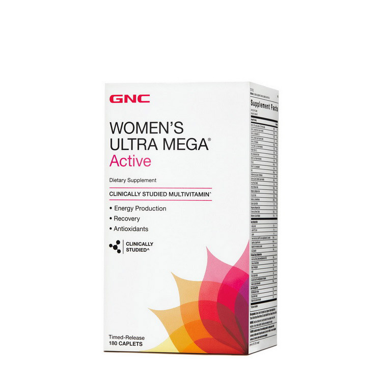 Вітаміни GNC Womens Ultra Mega Active 180 капс