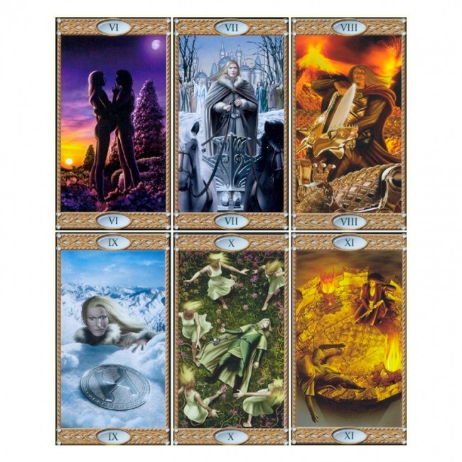 Таро Эльфов / Tarot of the Elves, Mark McElroy, ANKH, цена 400 грн ...