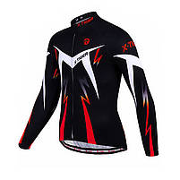 Велокістюм X-Тiger XM-CT-01302 Red 4XL кофта з довгим рукавом штани для велосипедистів 3 шт., фото 2