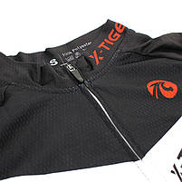 Велокістюм X-Тiger XM-CT-01302 Red 4XL кофта з довгим рукавом штани для велосипедистів 3 шт., фото 4