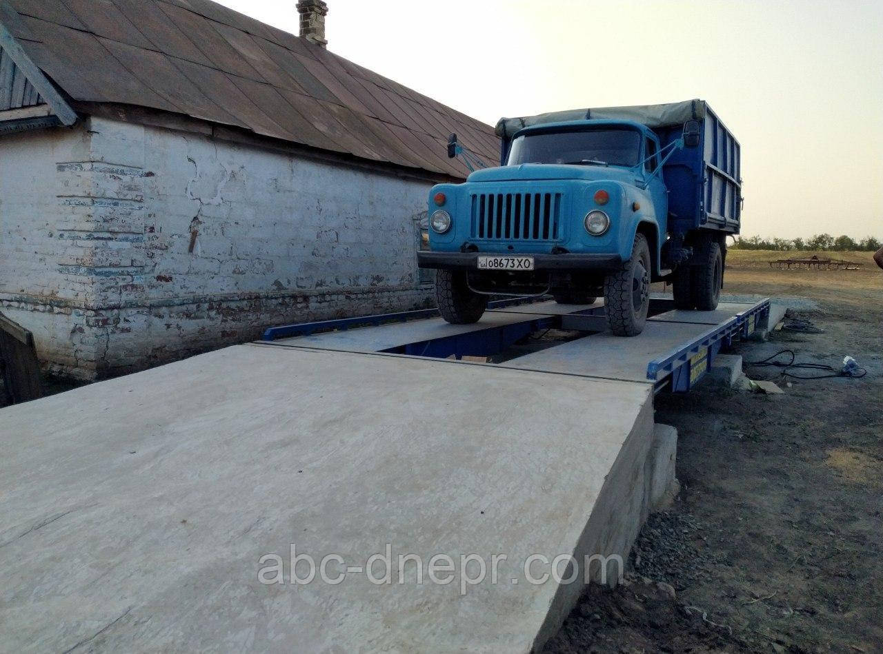 Вага автомобільних 8 метрів 40 тонн ВА8-40