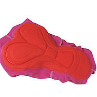 Велосипедні труси-шорти X-Tiger XM-DNK-16701 Pink 3XL з гелевим 3D-памперсом 3 шт., фото 7