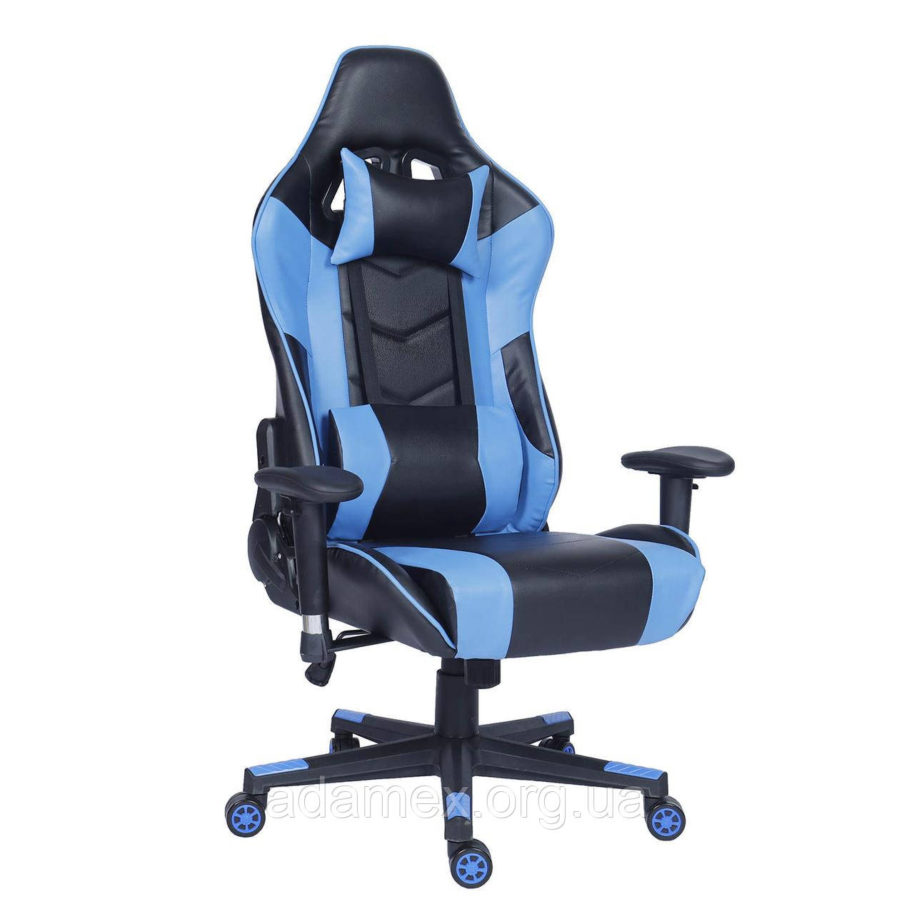 Крісло AG02 Black-Blue
