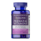 Вітаміни для вагітних Puritan's Pride Prenatal Vitamins 100 таблеток, фото 4