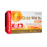 Вітамін Д3 Olimp Gold-Vit D3 2000 120 таб, фото 4
