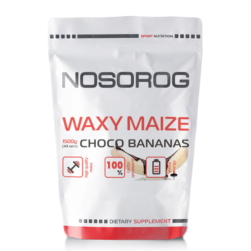 Вуглеводи NOSORIG Waxy Maize 1,5 кг шоколад-банан