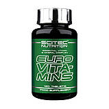 Мультивітаміни Scitec Euro Vitamins 120 таблеток, фото 3