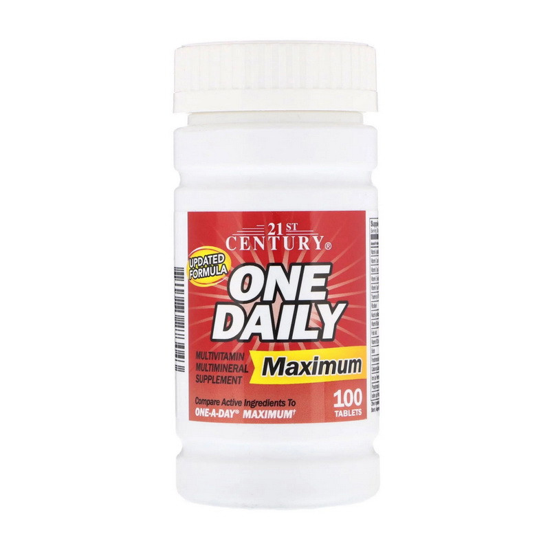 Вітаміни 21st Century One Daily Multivitamin Maximum 100 таб