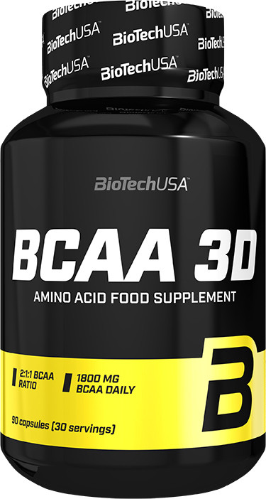 Амінокислота BioTech BCAA 3D 90 капс