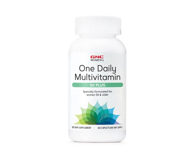 Вітаміни для жінок 50+ GNC One Daily Multivitamin 50 plus 60 таб