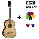 Гітара класична CORT AC100 (Open Pore) + скарбничка та 2 медіатори, фото 8