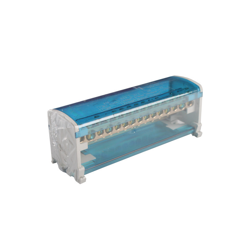 ElectroHouse Шина нульова в корпусі (крос-модуль) 2X15 125A IP20, фото 1