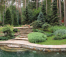 Ландшафтний дизайн ділянки.