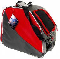 Лыжная сумка для ботинок и шлема Crivit PRO Ski-Tasche серая с красным