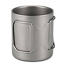 Титановий термокухоль туристичний Lixada 450 ml., фото 8