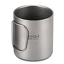 Титановий термокухоль туристичний Lixada 450 ml., фото 4