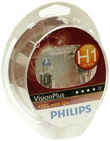 Галогенна лампа Philips VisionPlus H1 12V 12258VPS2 (2шт.)