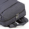 Рюкзак міський молодіжний модний з плечовим ременем 2 в 1 Темно-Сірий Dolly 395, фото 2