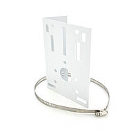 Кронштейн для камери PiPo PP- Spiderweb, кріплення кут 45°, білий, метал, 30 cm + хомут метал