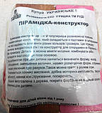 Пірамідка конструктор Логіка (11 деталей), ТМ Руді, фото 5