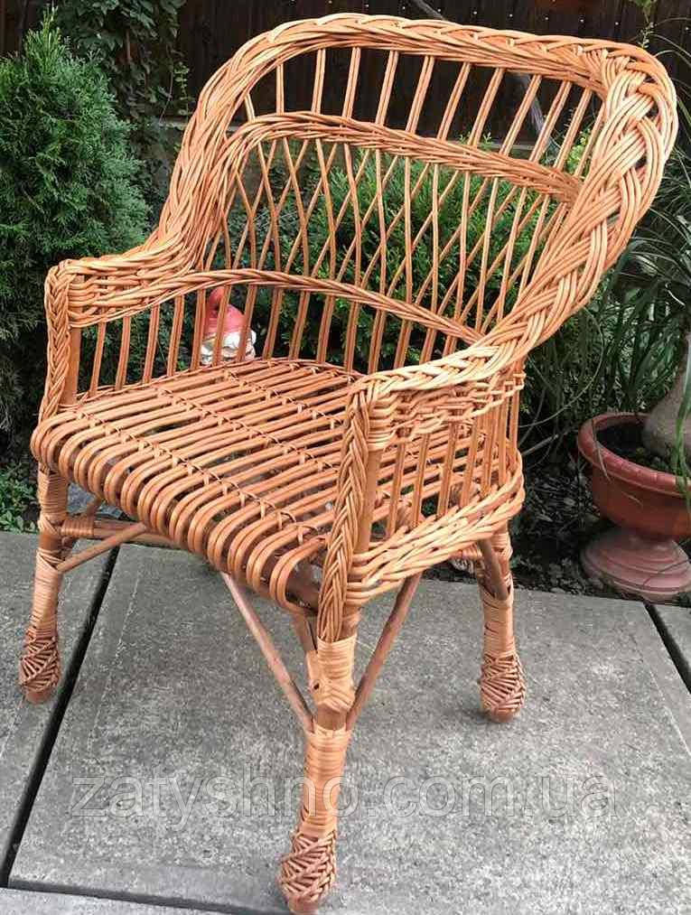 Кресло плетеное с натуральной лозы - фото 6 - id-p1257615969