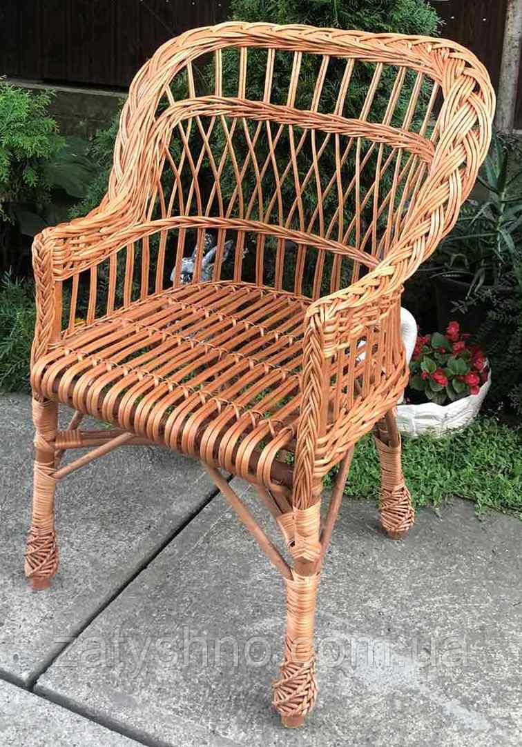 Кресло плетеное с натуральной лозы - фото 7 - id-p1257615969