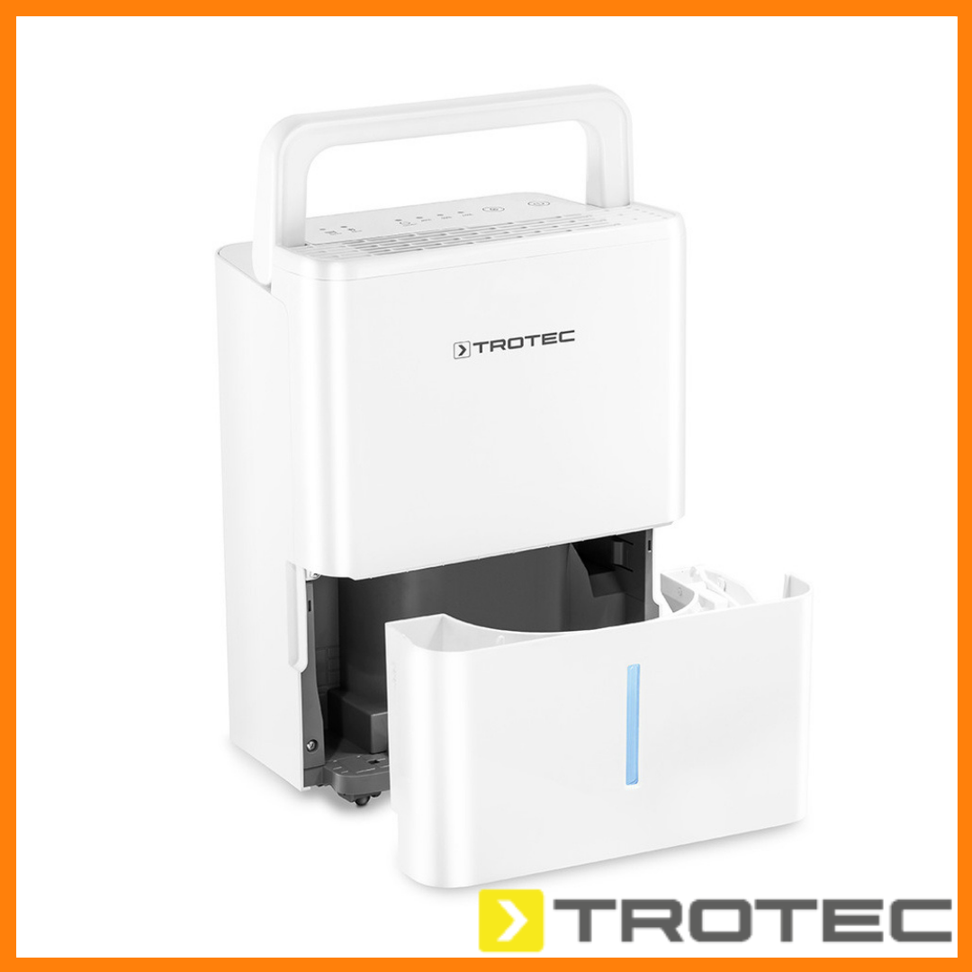 Осушувач повітря побутової Trotec TTK 32 E, поглинач вологи збирає до 12 літрів на добу