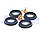 Монтажний комплект форсунки FOCUS C-MAX/FIESTA 2003-2007 (1.6 TDCI) (1366613/3M5Q6K780BB/HMPBK2Q9K546KIT) HMPX, фото 5