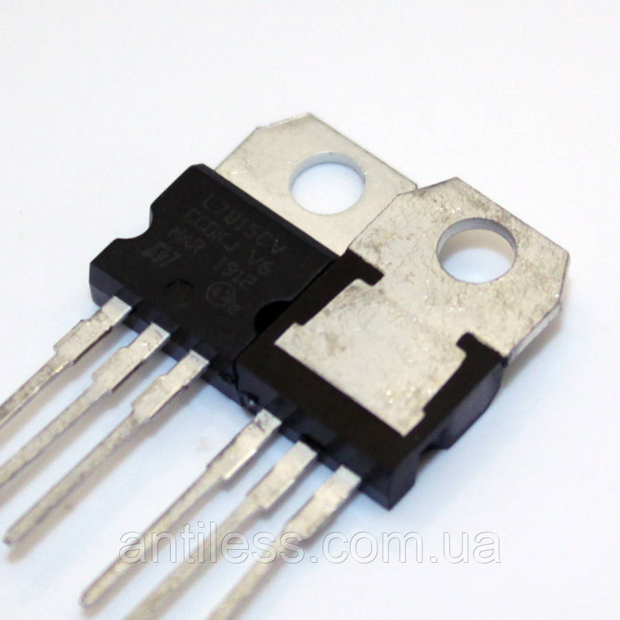 СТАБІЛІЗАТОР +15V L7815CV L7815 TO-220, фото 1