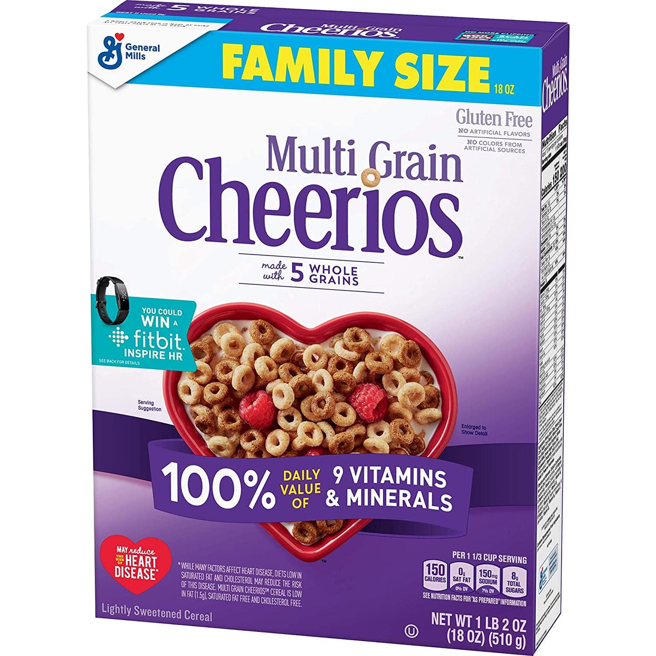 Сухий сніданок Cheerios Multi Grain 510g