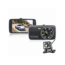 Відеореєстратор 2 камери  ⁇  Авторегідратор у машину Full HD дві камери T805 S16, фото 2