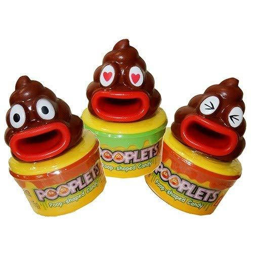 Купить Цукерки з іграшкою Pooplets Poop Emoji Shaped Candy 1*15g