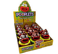 Конфеты с игрушкой Pooplets Poop Emoji Shaped Candy 12*15g