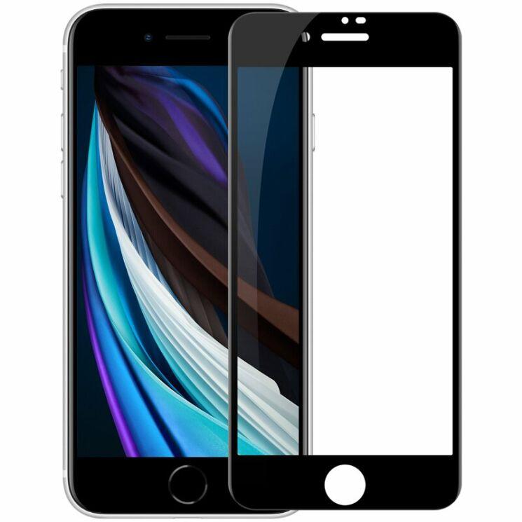 Захисне скло Mocolo 3D Full Glue для Apple iPhone SE 2020 Black (0.33 мм)