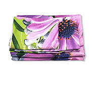 Постільна білизна Королева Ночі (Ранфорс) | Двоспальний комплект | 50х70 | Квіти на бузковому, фото 2