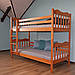 Ліжко-трансформер дитяче дерев'яне двох'ярусне Мауглі 900х1900, фото 3