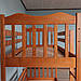 Ліжко-трансформер дитяче дерев'яне двох'ярусне Мауглі 900х1900, фото 4