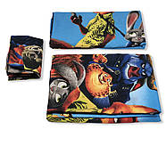 Постільна білизна Королева Ночі (Ранфорс) | Полуторний комплект | 50х70 | Зверополис, фото 3