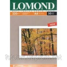 Фотопапір Lomond матовий двосторонній А4, 220 г/м, 50 аркушів Код 0102144, фото 2