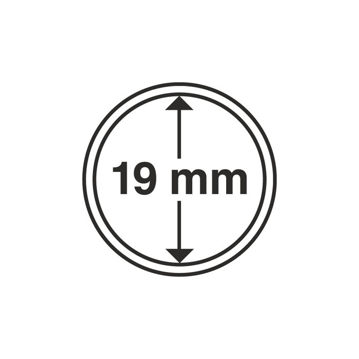 Капсула для монет 19 мм SAFE