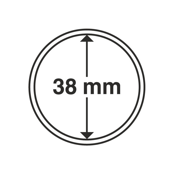Капсула для монет 38 мм SAFE