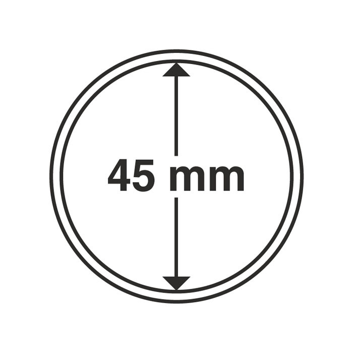 Капсула для монет 45 мм SAFE