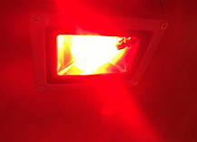 Світлодіодний лінзований прожектор RGB SL9-21L 10 Вт пульт у комплекті 220 V IP65 Код.59774, фото 2