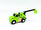 УЦІНКА! Набір машинок для дерев'яної залізниці PlayTive Ikea Brio Машинка з краном, вантажівка, фото 3