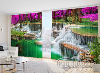 Водоспад на Фото Шторах 2,70 м * 4,0 м (карниз 4,0 м)