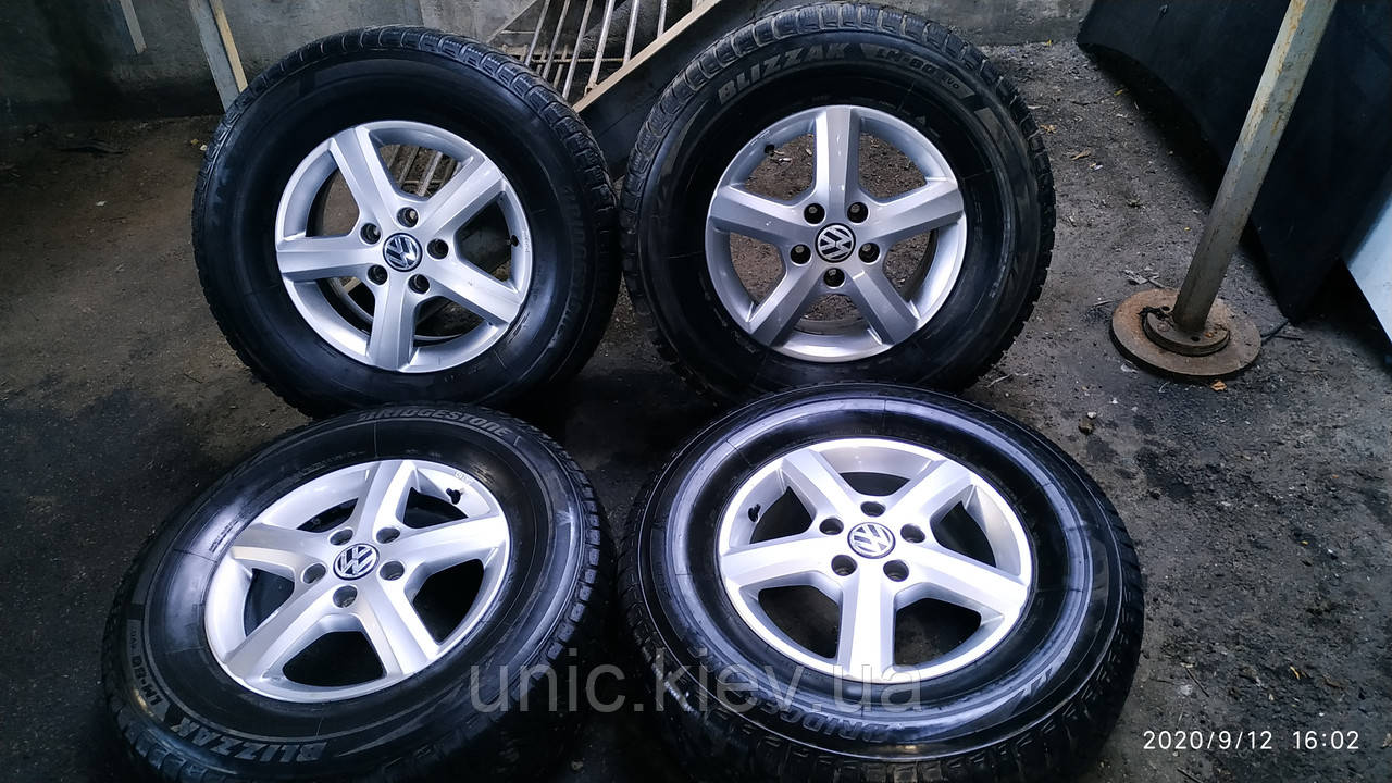 Диски алюмінієві R16 з гумою Volkswagen Amarok б/в