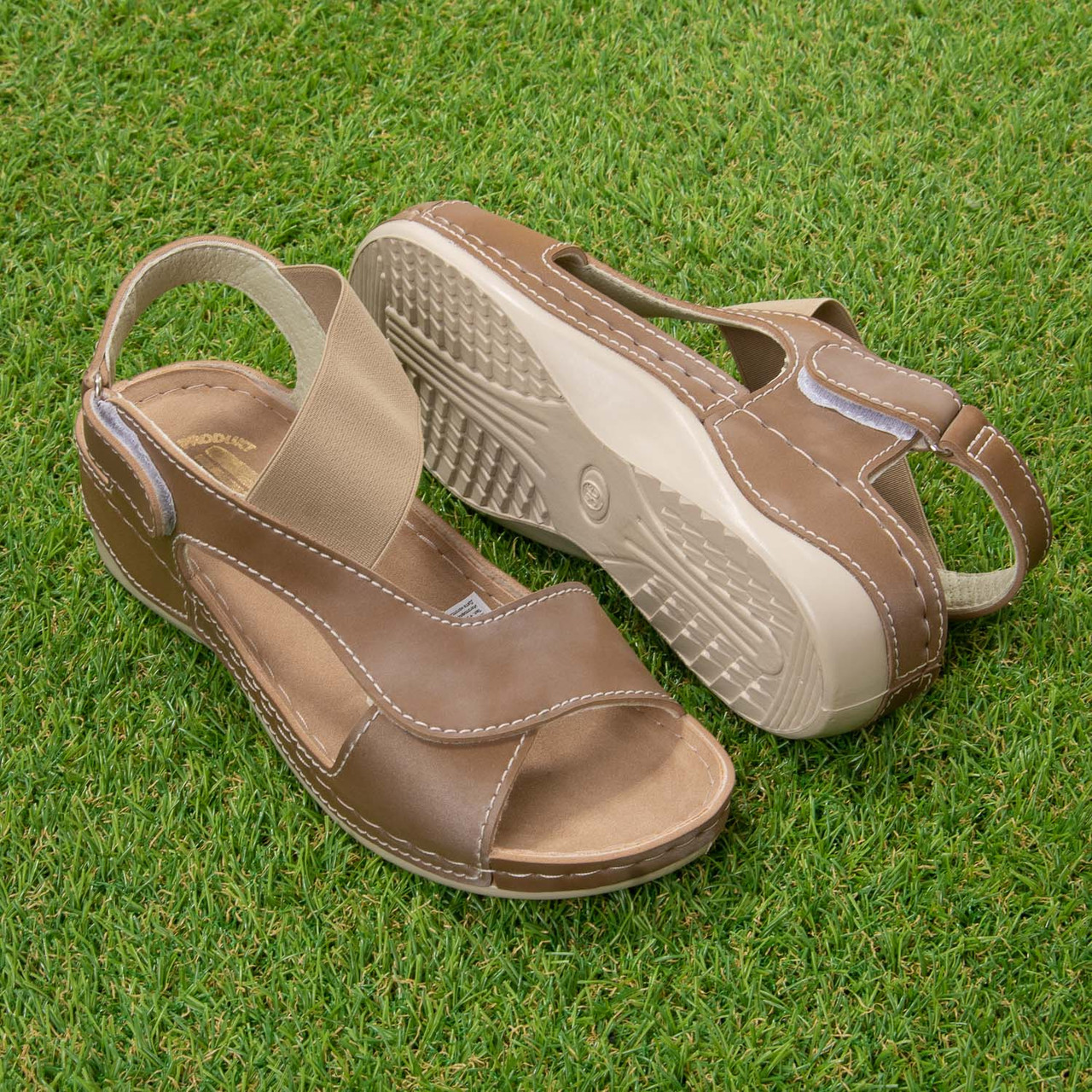 Сандалії жіночі Tellus 25-24BRO Коричневий, фото 1