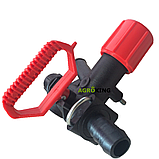 Кран розподілювача польового обприскувача Agroplast Кран регулятора тиску обприскувача Агропласт, фото 5