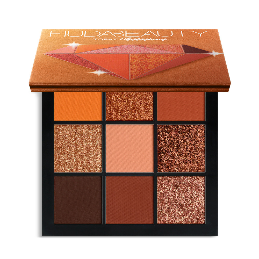 Палетка тіней для повік Huda Beauty Obsessions Eyeshadow Palette — Topaz 10g (6291106032673)